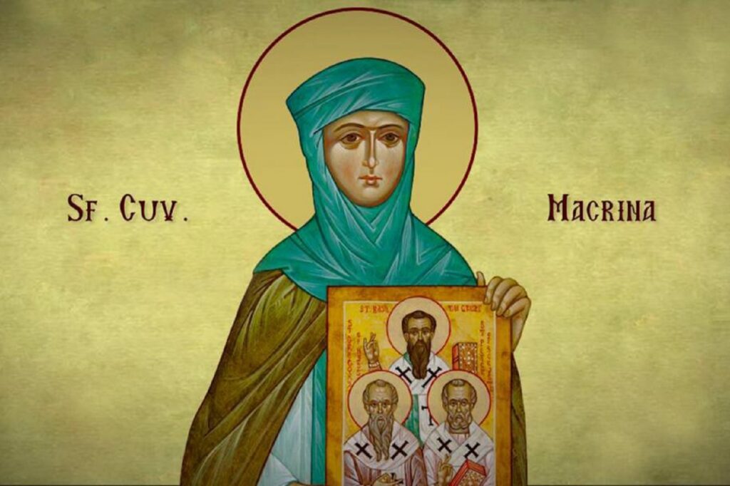 Calendar Ortodox, 19 iulie. Pomenirea Sfintei Macrina, care și-a dedicat întreaga viață credinței