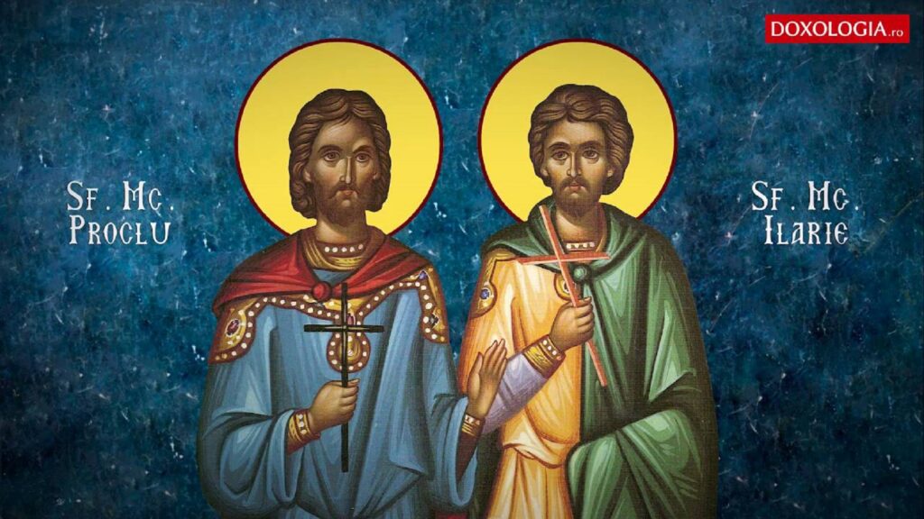 Calendar Ortodox, 12 iulie. Sfinții Mucenici Proclu si Ilarie. Sfânta Veronica
