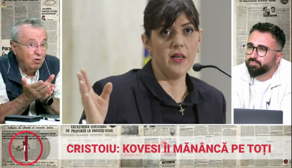 Kovesi, președinte în 2024?! Ion Cristoiu: „Va fi Maia Sandu a României!”