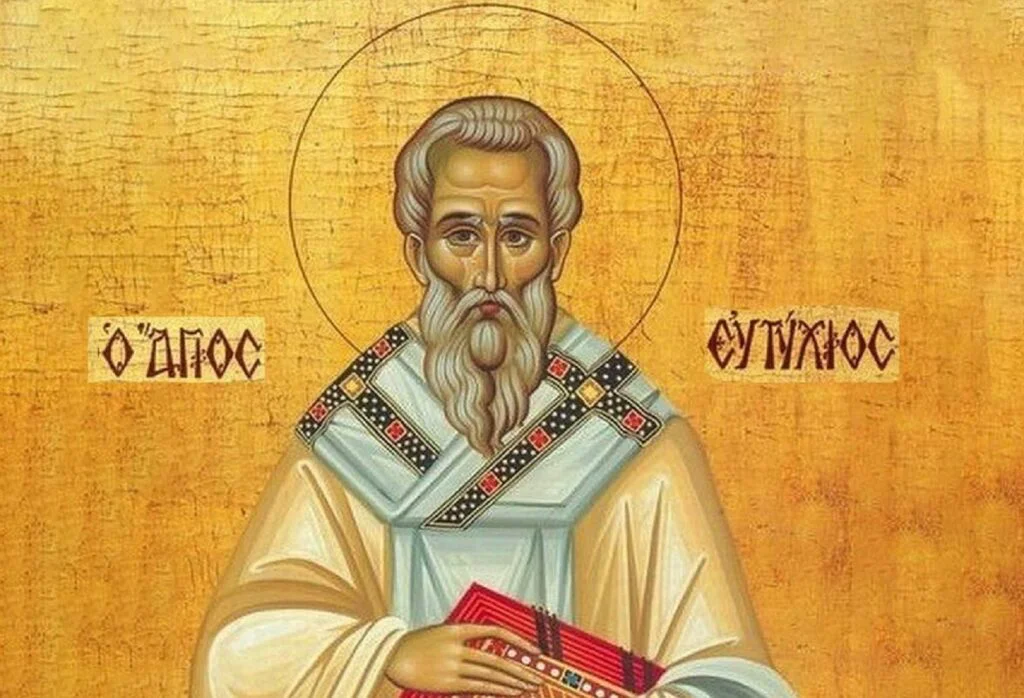 Calendar Ortodox, 6 aprilie. Sfântul Mucenic Eutihie, patriarhul Constantinopolului. Era considerat făcător de minuni