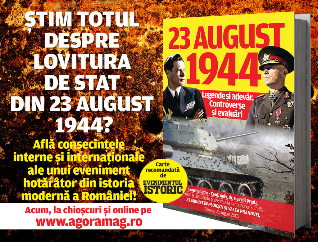 Volumul „23 august 1944” este disponibil pe piață! Află cum a influențat lovitura de stat destinul României