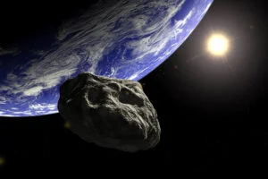 Asteroid reaches the earth
