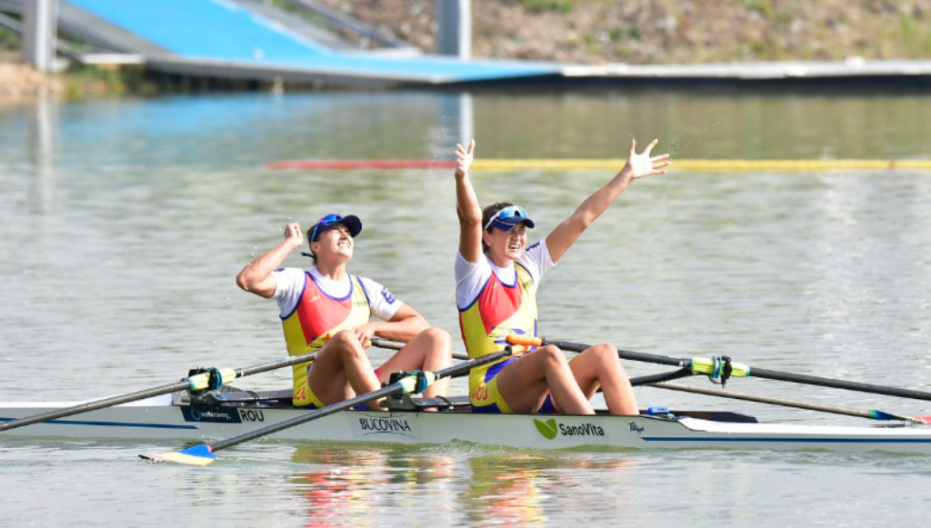 Triplă istorică pentru Ancuța Bodnar și Simona Radiș la canotaj. România obținut titlul mondial la proba opt plus unu feminin. UPDATE