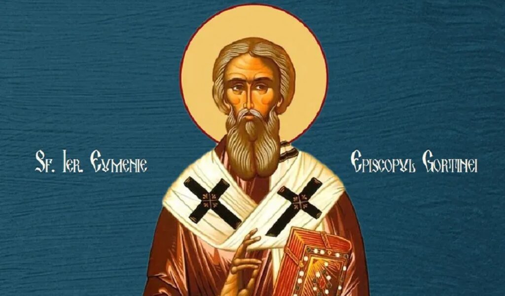 Calendar Ortodox, 18 septembrie. Sfântul Ierarh Eumenie, îngerul din Gortina