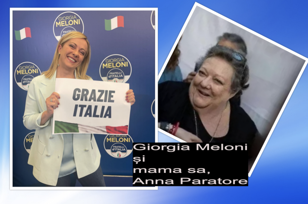 Anna Paratore, mama lui Meloni: Fiica mea este o neofascistă? Prostii, să ne gândim la binele Italiei!