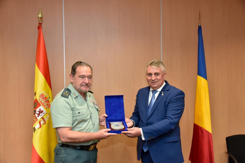 Lucian Bode, vizită în Spania: România garantează securitatea a 2.070 de kilometri de frontiera externă a UE