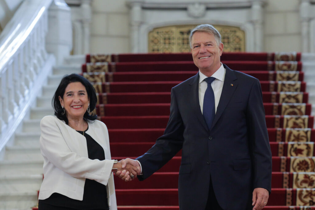 Klaus Iohannis: România susține intrarea Georgiei în UE și NATO