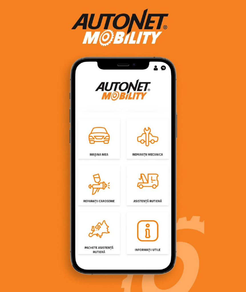 Autonet a lansat Autonet Mobility App – prima aplicație mobilă cu servicii de reparații auto incluse