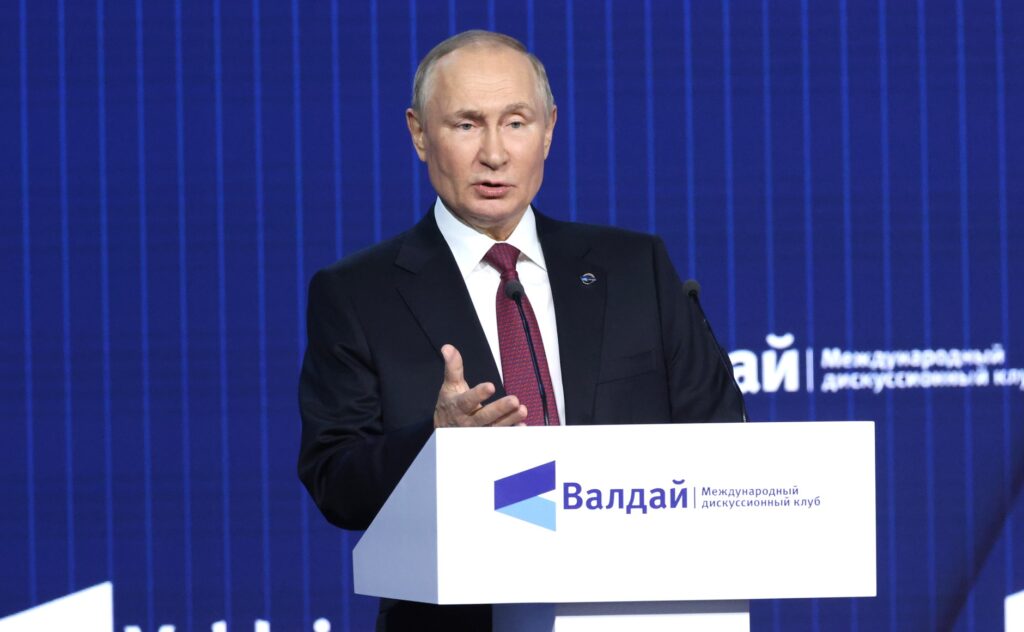 Vladimir Putin propune o nouă ordine mondială. Liderul de la Kremlin s-a dezlănțuit împotriva Occidentului democrat