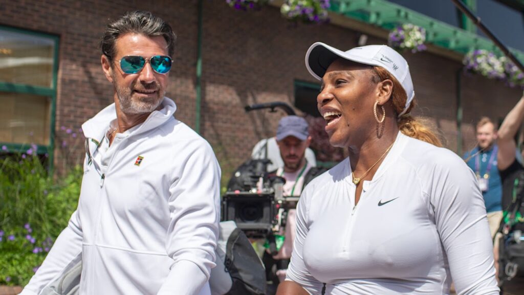Patrick Mouratoglou, alături de Serena Williams. A uitat-o definitiv pe Halep