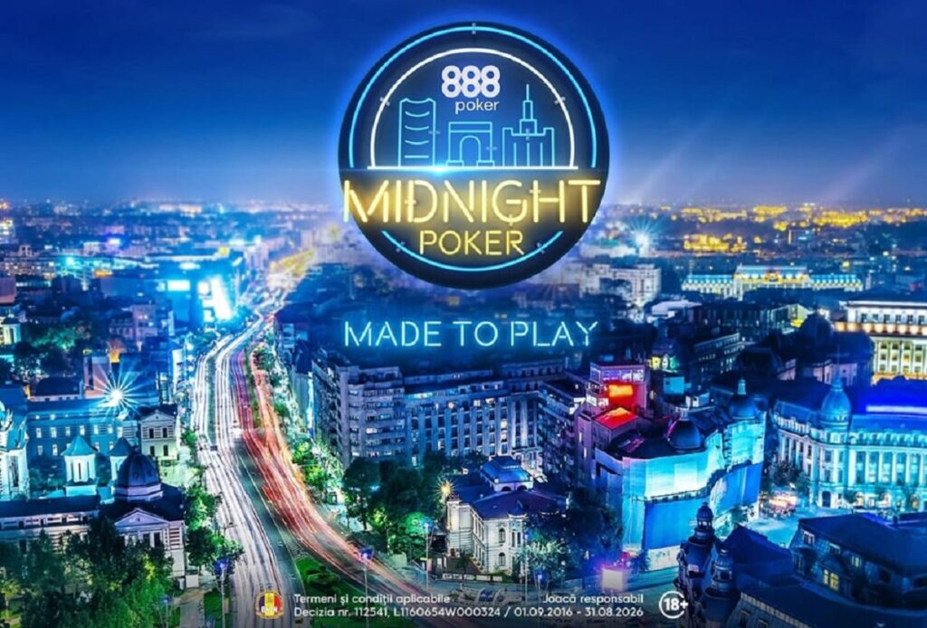Midnight Poker TV, show-ul oferit de 888poker, revine cu 6 noi ediții. Joacă poker live la TV alături de vedete!