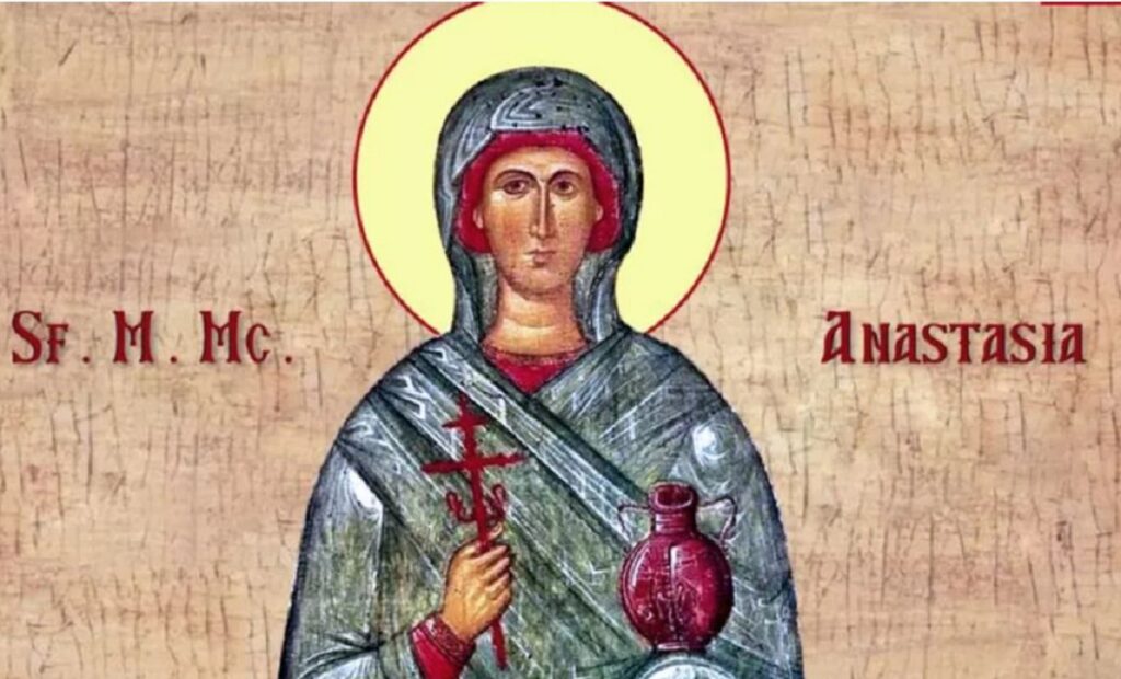 Calendar Ortodox 29 octombrie. Sfânta Muceniță Anastasia Romana ucisă în chinuri de păgâni pentru că nu a renunțat la credință
