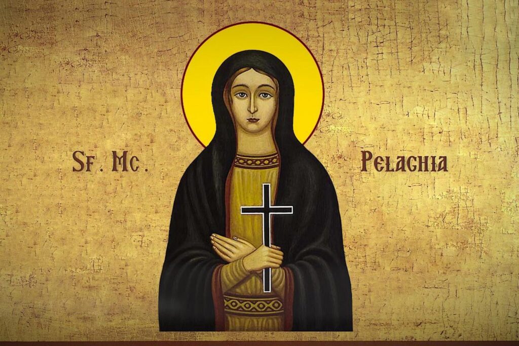 Calendar creștin ortodox, 8 octombrie. Sfânta Pelaghia a fost cunoscută pentru frumusețea primită de la Dumnezeu