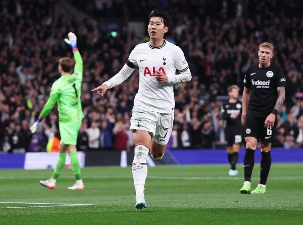 Victorie la limită pentru Tottenham în meciul cu Eintracht Frankfurt în UEFA Champions League. Englezii ocupă primul loc în grupa D. Video