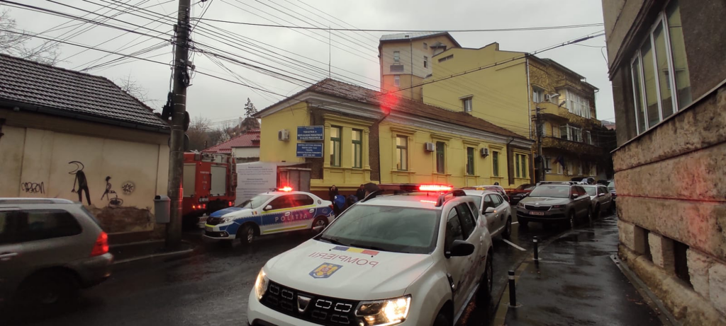 Alertă de incendiu la Spitalul de Pediatrie 2 din Cluj-Napoca. Mai multe etaje au fost evacuate