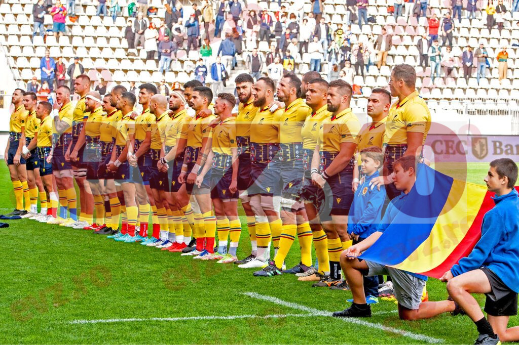 Naționala de rugby a României, fără șanse în fața reprezentativei Georgiei. „Stejarii” au pierdut în semifinalele Rugby Europe Championship