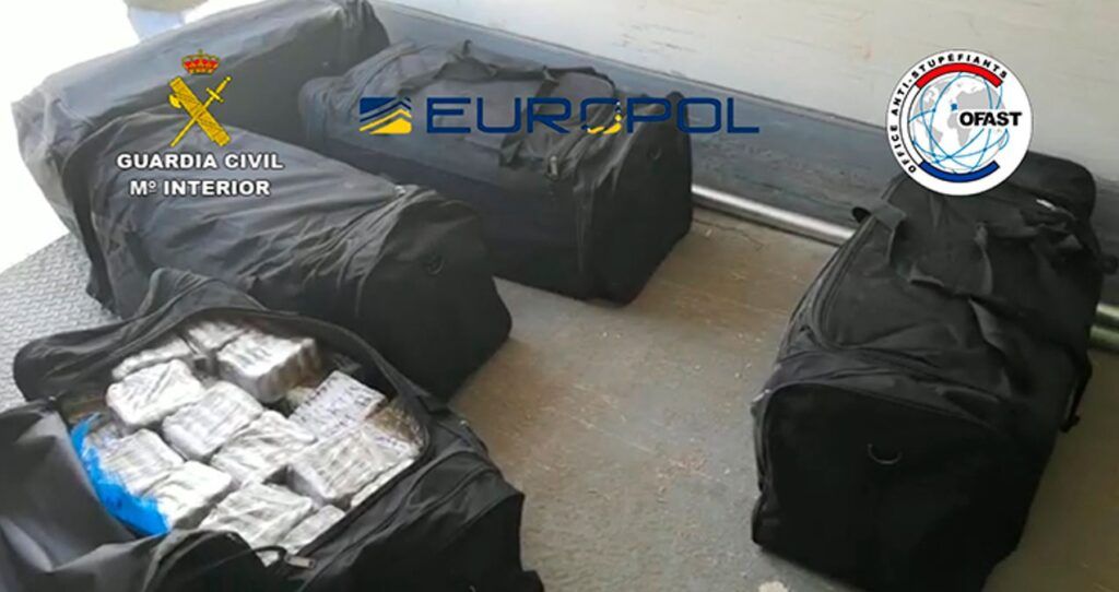 Polițiștii spanioli au confiscat 11 tone de droguri. O rețea internațională de traficanți, cu ramificații în România, a fost destructurată