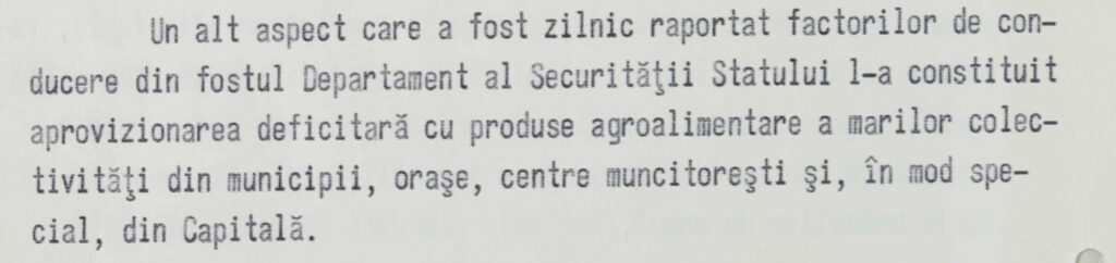 Document declasificat SRI. Securitatea îl informa pe Ceaușescu despre mizeria și lipsurile românilor. Exclusiv