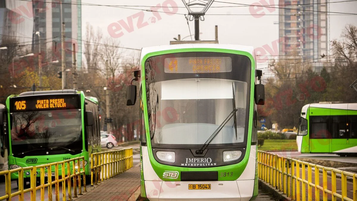 Modernizarea liniei 5 de tramvai aruncă în haos o parte a Bucureștiului. Cât durează lucrarea