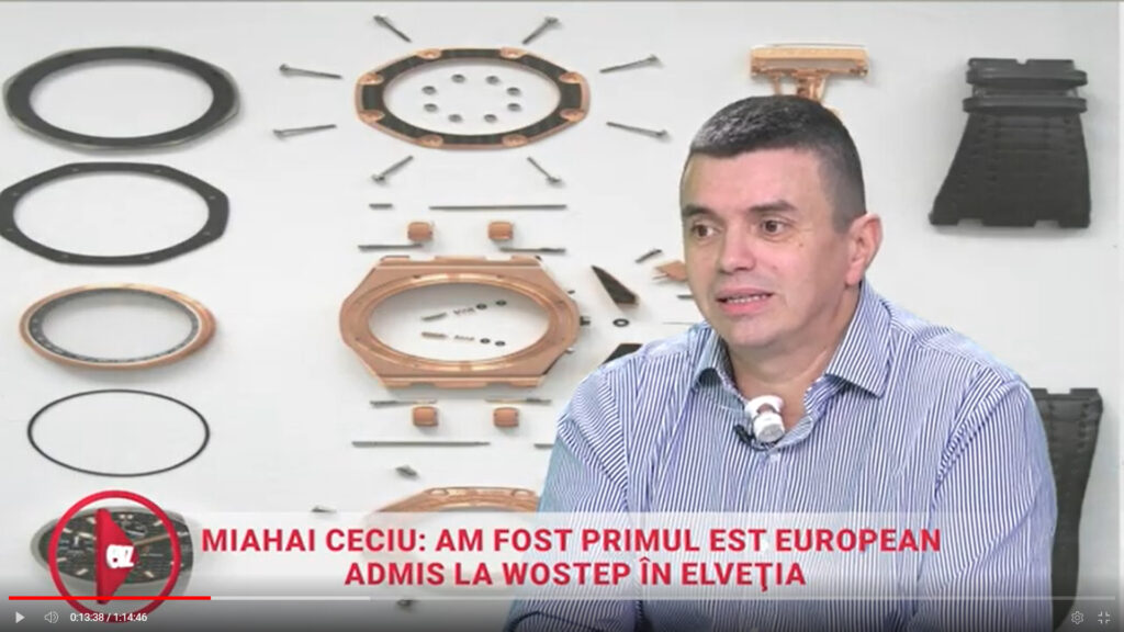 Mihai Ceciu, un împătimit maestru al orologeriei de mare artă. Contrapunct EVZ TV