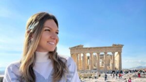 Simona Halep, fotografie cu un bărbat celebru
