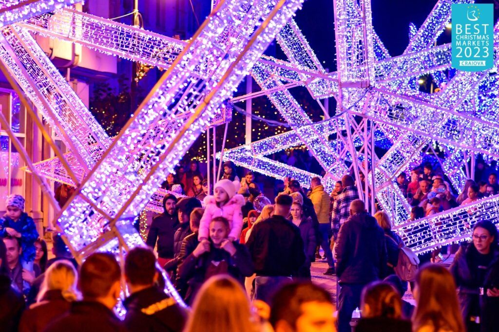 Craiova, în top trei cele mai frumoase târguri de Crăciun din Europa. European Best Destinations: „Este o destinație unică și uimitoare”. Video-Foto de poveste