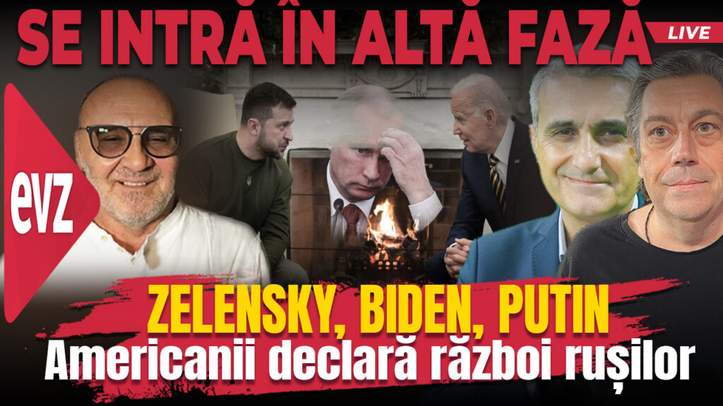 Zelenski, Biden, Putin. EVZ Play cu Robert Turcescu