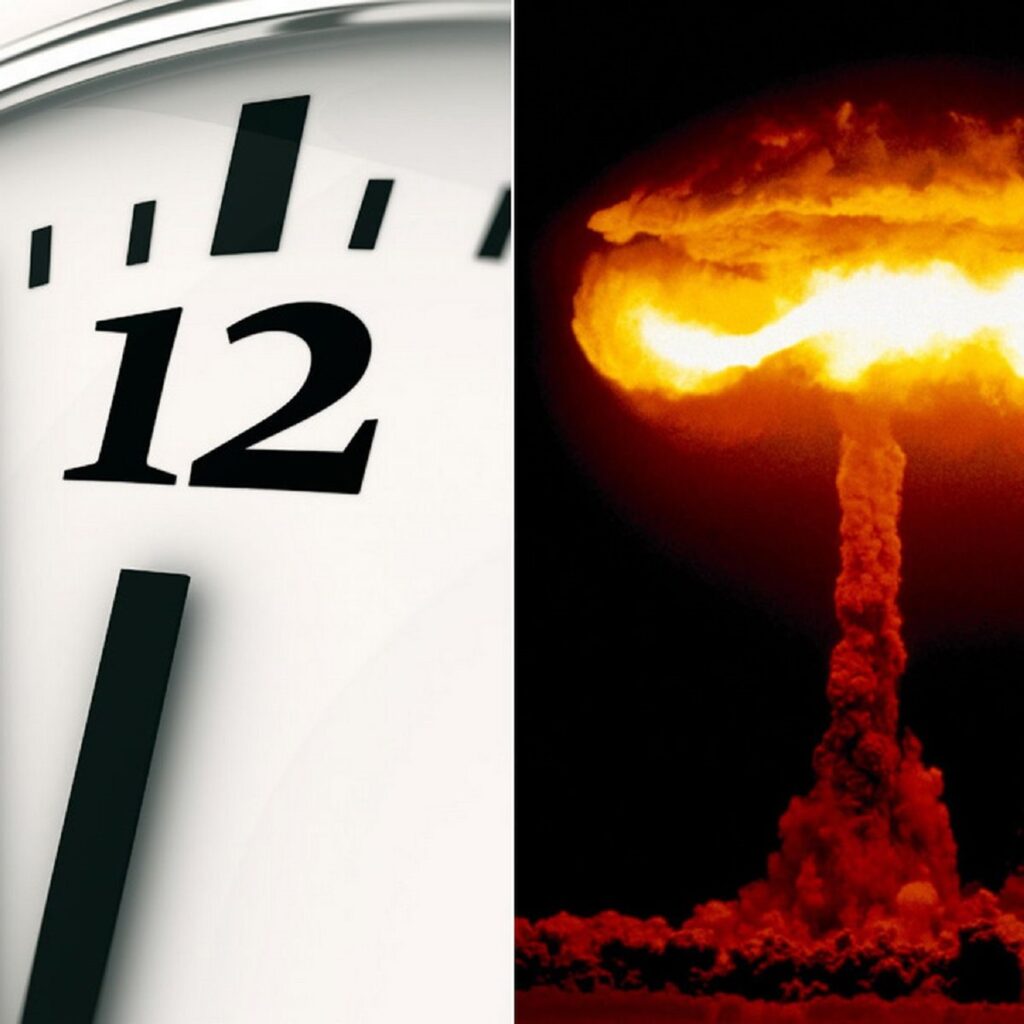 „Ceasul Apocalipsei” a fost setat la doar 90 de secunde de miezul nopții. Pentru prima dată în istorie „este cel mai aproape de final”