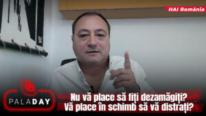 Nu vă place să fiți dezamăgiți? Vă place în schimb să vă distrați? Ce înseamnă asta?