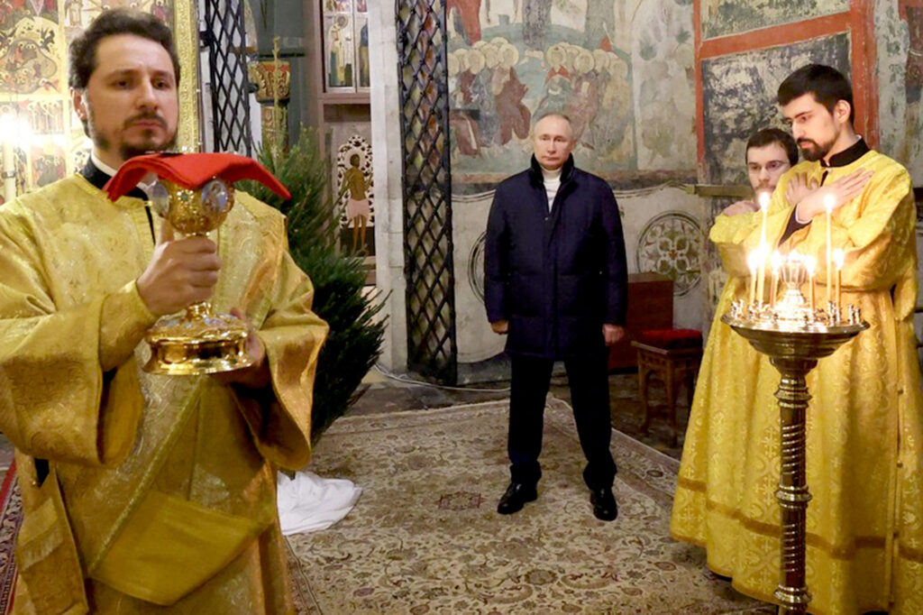 Biserica Ortodoxă Rusă, lăudată de Putin pentru sprijinul oferit armatei ruse care luptă în Ucraina