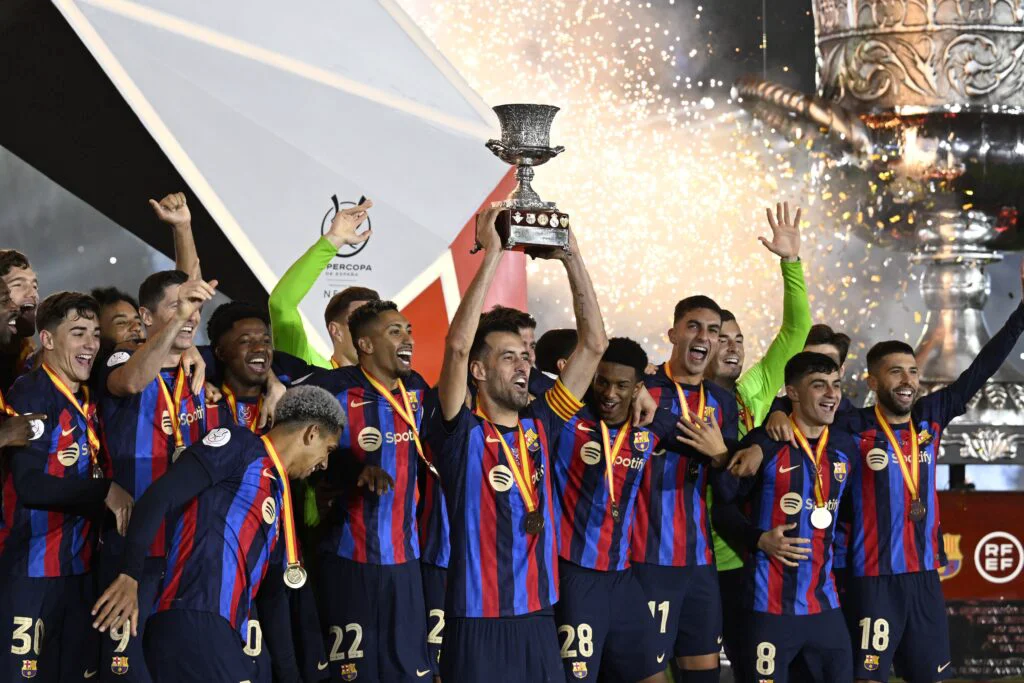 FC Barcelona, victorie categorică în marele derby cu Real Madrid din Supercupa Spaniei