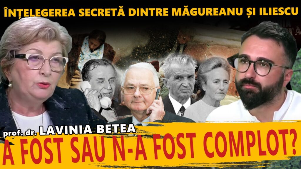 Exclusiv. Prof. dr. Lavinia Betea: Înțelegerea secretă Măgureanu-Iliescu! A fost sau n-a fost complot?! Istorii Secrete. Video