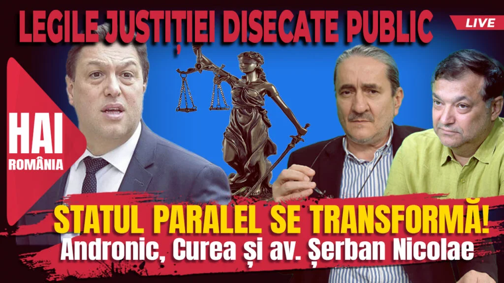Legile justiției, autopsiate de avocatul Șerban Nicolae. Contrapunct EVZ