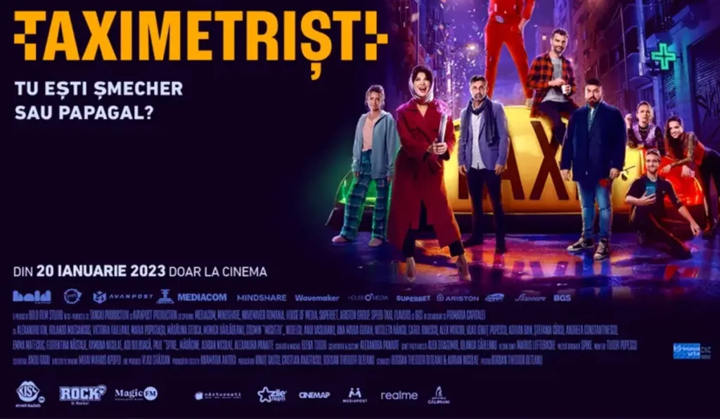„Taximetriști”, acum vedete ale marilor ecrane! Un film românesc inspirat din spatele portierei galbene