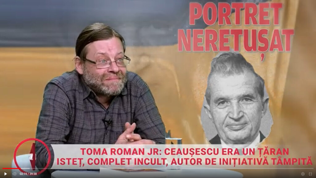 EVZ TV. Toma Roman Jr.: “ Nicolae Ceaușescu credea că poate face bine cu forța”. Video