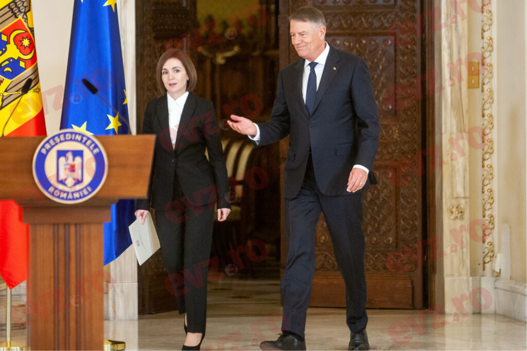 Maia Sandu și Klaus Iohannis