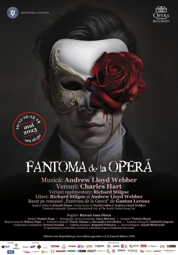 Fantoma de la Operă”, închis pe Broadway, deschis la București