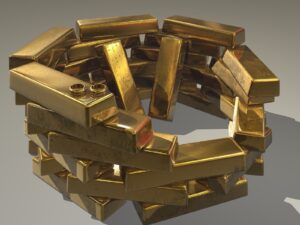 După cutremurul din sectorului bancar global, investitorii caută salvarea în aur. La cât a sărit cotația metalului galben pe bursă
