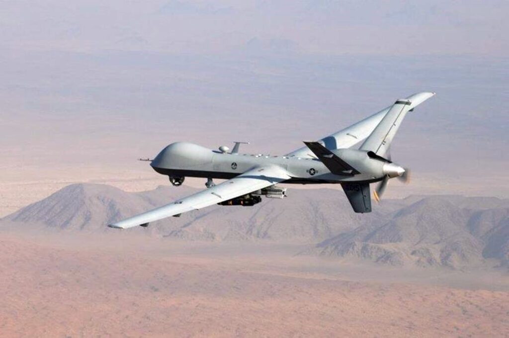 Drona americană prăbușită în Marea Neagră a fost găsită. Este în aproprierea unei baze militare ruse din Sevastopol