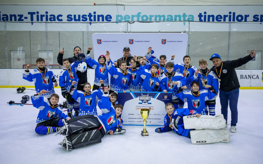Care sunt echipele câștigătoare ale Programului pilot al Ligii de Hochei pentru Copii organizate de Fundația Țiriac