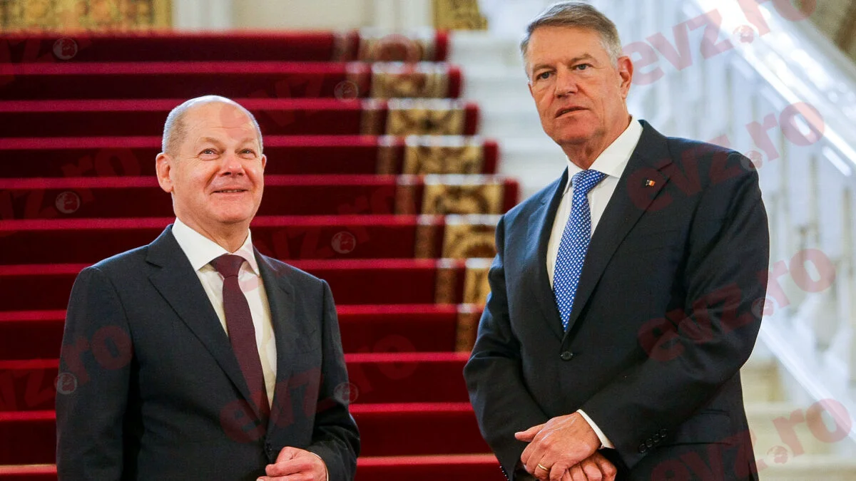 Întâlnire între Klaus Iohannis și Olaf Scholz. Cancelarul german l-a informat cu privire la discuția avută cu Putin