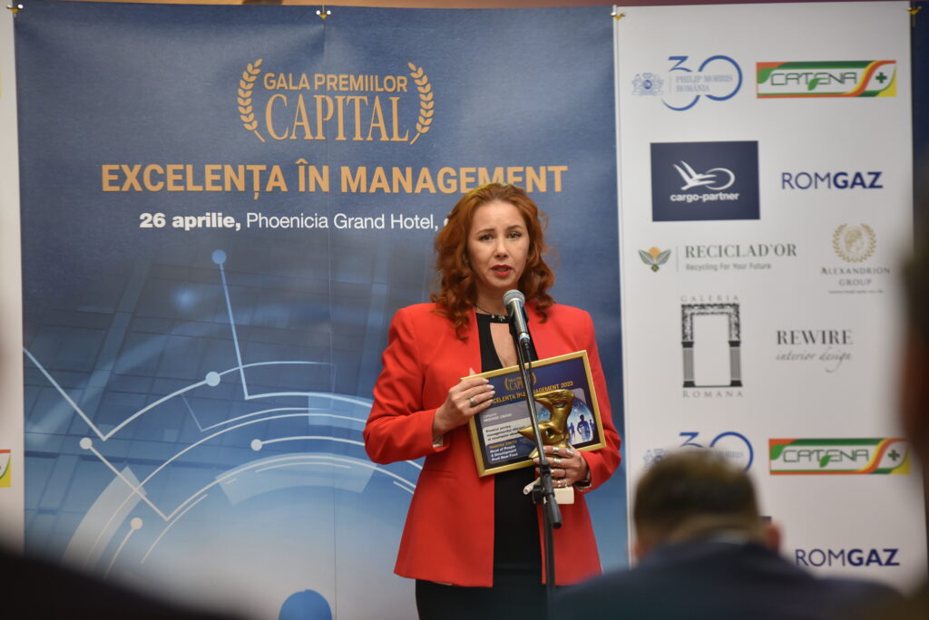 Gala Capital Excelență în Management. Ramona Crețu, Profi: “Grija pentru siguranța oamenilor noștri aflați mereu în linia întâi a fost elementul principal“