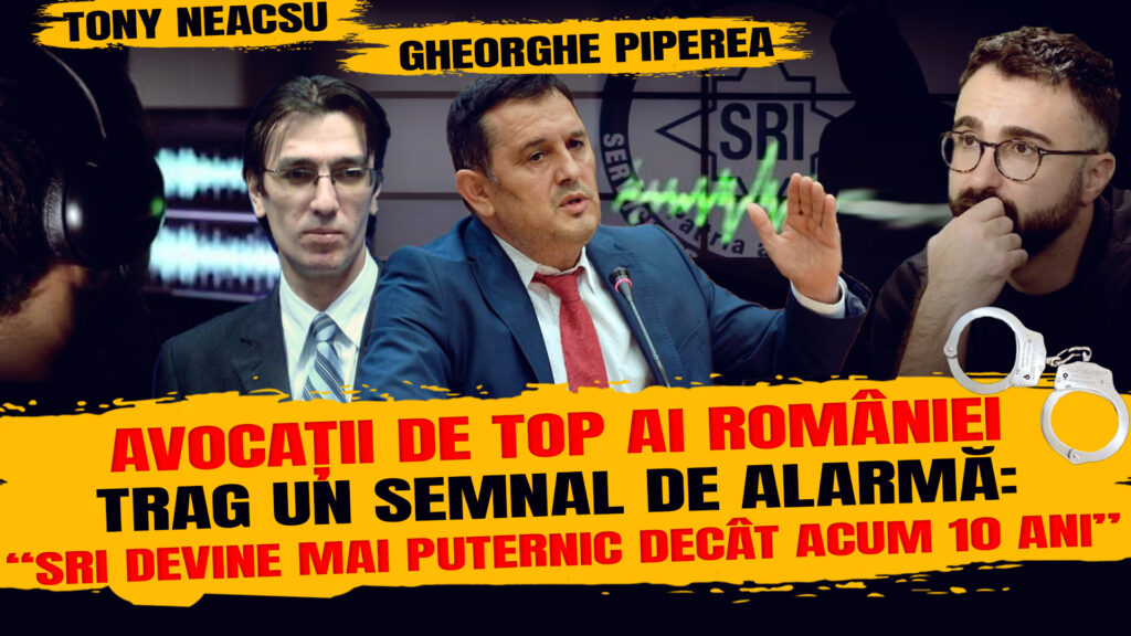 Exclusiv. Avocații Gheorghe Piperea și Toni Neacșu, despre rolul pe care îl va juca SRI în justiție. Cum va reacționa CCR la modificarea codurilor penale. Video