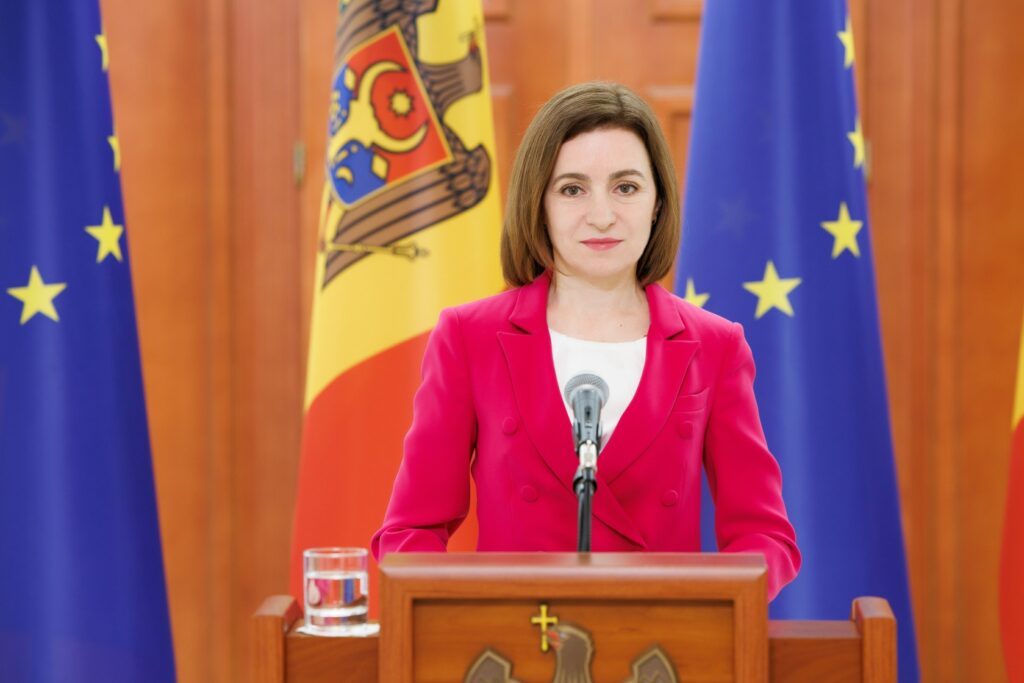Maia Sandu anunță că Republica Moldova va adera la UE până în 2030. Miting de amploare la Chișinău
