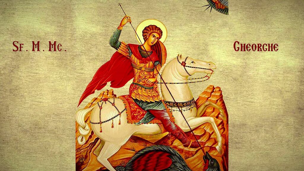 Calendar ortodox, 23 aprilie. Sfântul Mare mucenic Gheorghe, purtătorul de Biruinţă