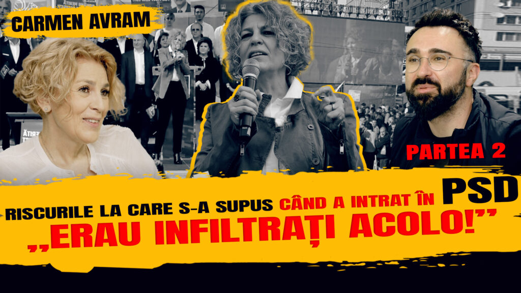 Carmen Avram - dezvăluiri din PSD. România lui Cristache
