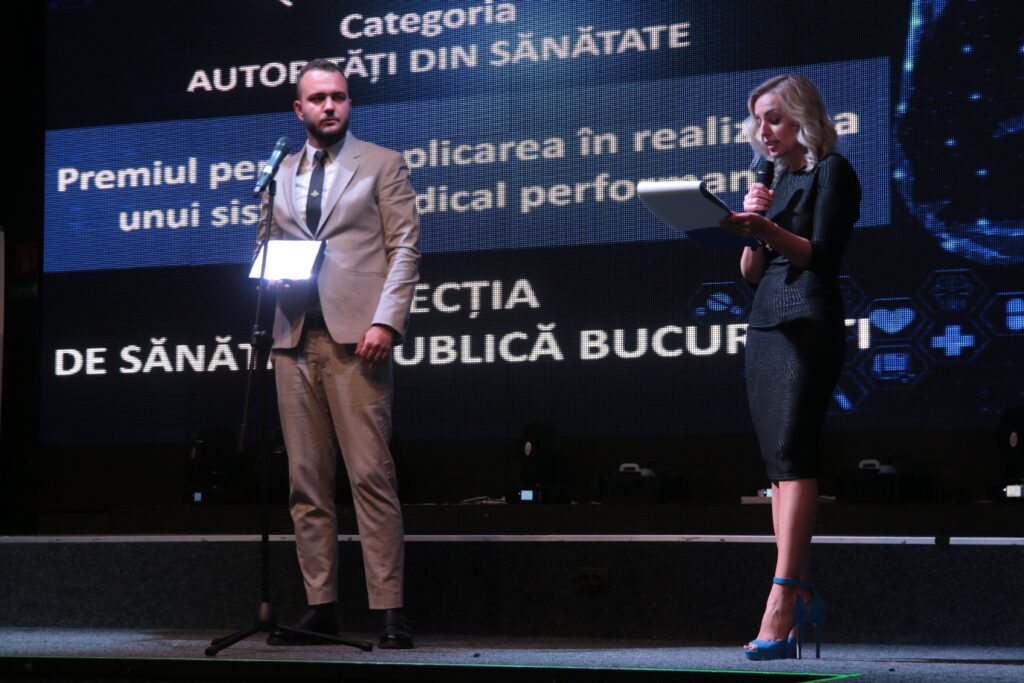 Top Performeri din Sănătate. Claudiu Teodorescu, medic DSP București: Suntem foarte onorați pentru primirea acestui premiu