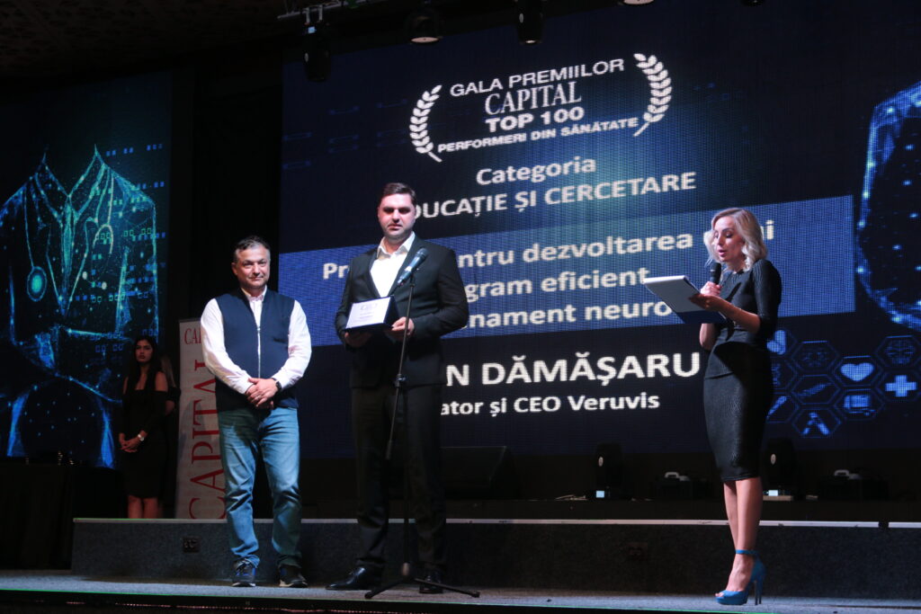 Gala Performerilor în Sănătate! Costin Dămășaru, Veruvis: „În România se poate dezvolta medicina, iar noi contribuim la asta”