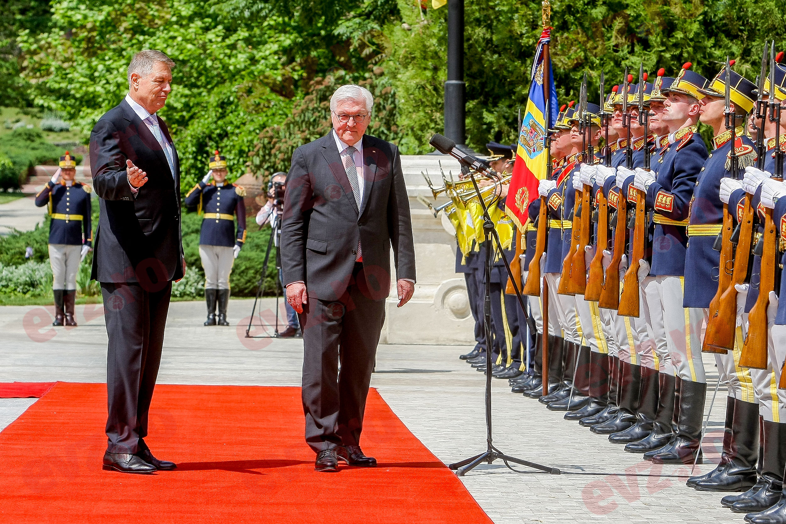 Președinții României și Germaniei