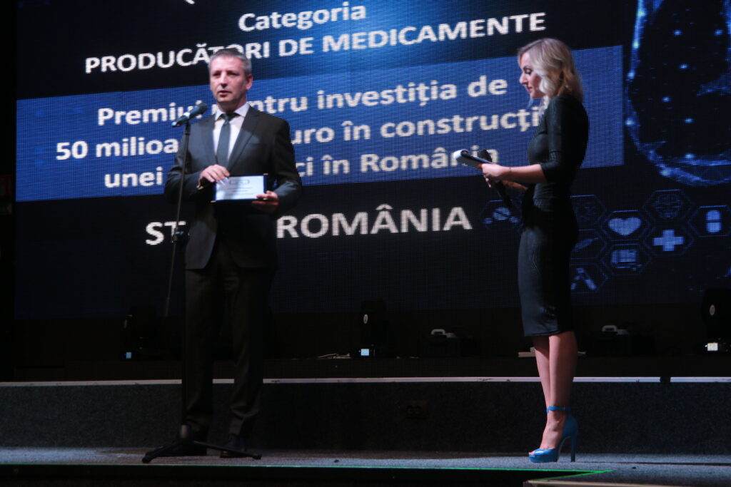 Gala Performerilor în Sănătate! Mihai Fugarevici, STADA: „Suntem singura companie care a construit o fabrică de medicamente de o asemenea investiție”
